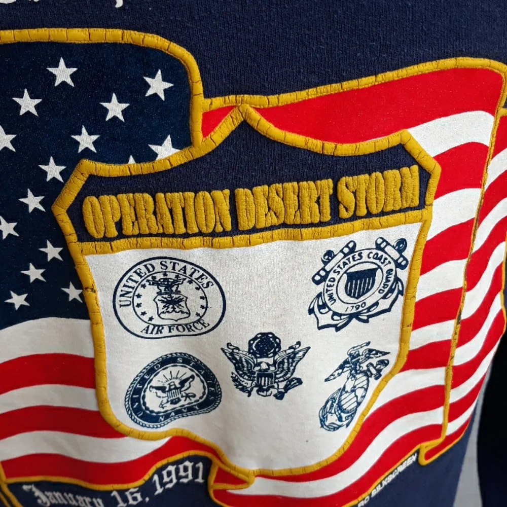 DESERT‎ STORM Military Vintage Crewneck Sweater XXL